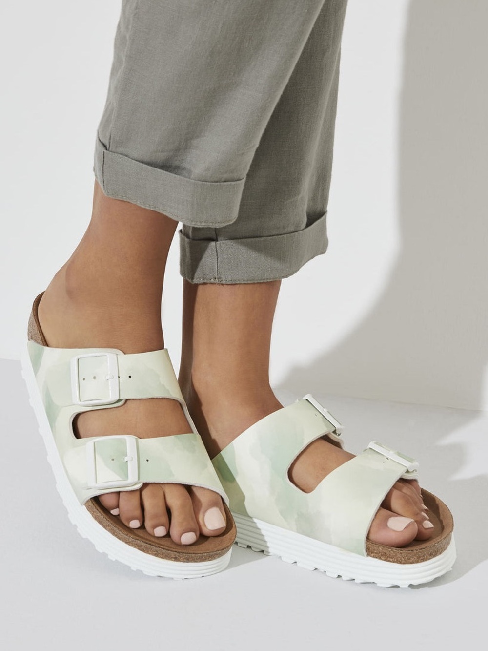 Birkenstock Arizona Platform Vegan Birko-Flor - Picture 8 of 11